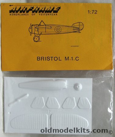 Airframe 1/72 Bristol M-1C - Bagged (M.1.c) plastic model kit